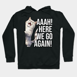 Funny Cat Screaming Hoodie